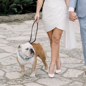 Lightweight brown leather leash! 🐶🐾